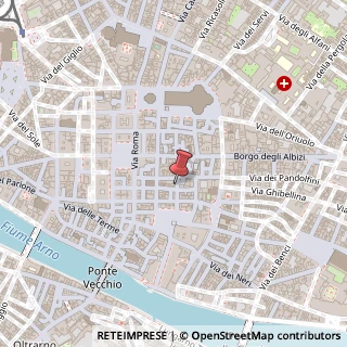 Mappa Via dei Cerchi, 15R, 50122 Firenze, Firenze (Toscana)