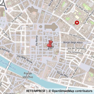 Mappa Via dei Cerchi, 20/red, 50122 Firenze, Firenze (Toscana)