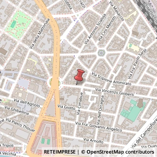 Mappa Via Vincenzo Gioberti, 146R, 50121 Firenze, Firenze (Toscana)