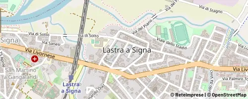 Mappa Lastra a Signa