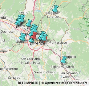 Mappa Stradone di Rovezzano, 50135 Firenze FI, Italia (14.474)