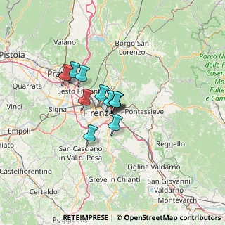 Mappa Stradone di Rovezzano, 50135 Firenze FI, Italia (7.74545)