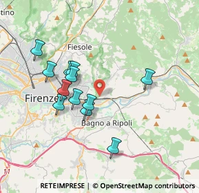 Mappa Stradone di Rovezzano, 50135 Firenze FI, Italia (3.40083)