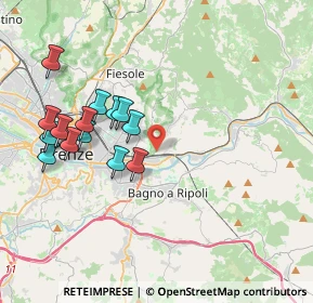 Mappa Stradone di Rovezzano, 50135 Firenze FI, Italia (4.01643)