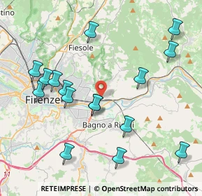 Mappa Stradone di Rovezzano, 50135 Firenze FI, Italia (4.535)