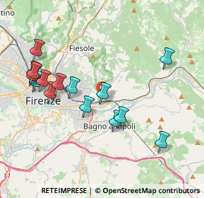 Mappa Stradone di Rovezzano, 50135 Firenze FI, Italia (4.234)