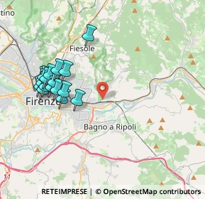 Mappa Stradone di Rovezzano, 50135 Firenze FI, Italia (4.24722)