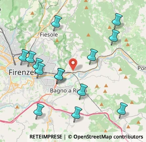 Mappa Via di Montalbano, 50135 Firenze FI, Italia (4.59)
