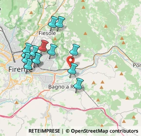 Mappa Via di Montalbano, 50135 Firenze FI, Italia (3.85)