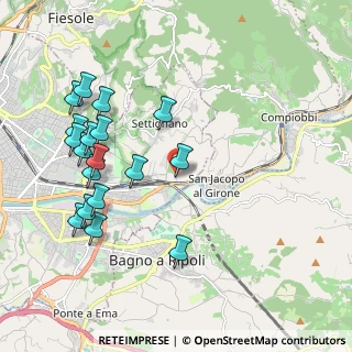 Mappa Via di Montalbano, 50135 Firenze FI, Italia (2.26833)