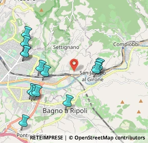 Mappa Via di Montalbano, 50135 Firenze FI, Italia (2.41)