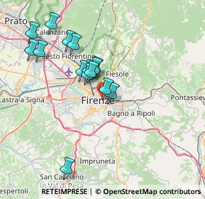 Mappa Via dei Martiri del Popolo, 50121 Firenze FI, Italia (7.15)