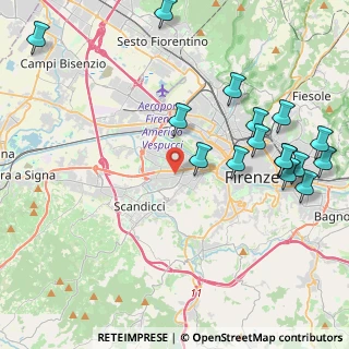 Mappa Via Certaldo, 50142 Firenze FI, Italia (5.24125)
