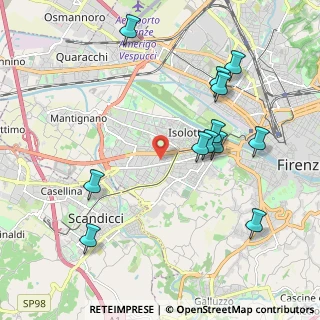 Mappa Via Certaldo, 50142 Firenze FI, Italia (2.2625)