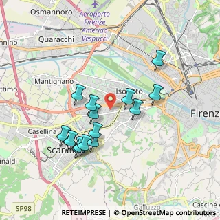 Mappa Via Certaldo, 50142 Firenze FI, Italia (1.78133)