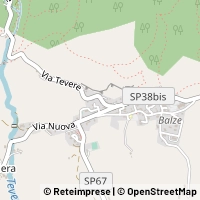 Карта Verghereto