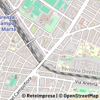 Mapa Firenze