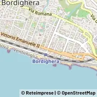Kaart Bordighera