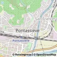 Hartă Pontassieve
