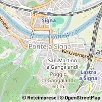 Mapa Lastra a Signa