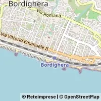 Mapa Bordighera