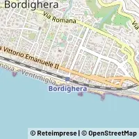 Karte Bordighera