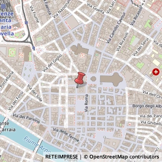 Mappa Via dei Brunelleschi, 4, 50123 Firenze, Firenze (Toscana)