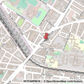 Mappa Via Lungo l'Affrico, 42, 50135 Firenze, Firenze (Toscana)