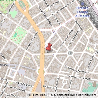Mappa Via Pietro Colletta, 34, 50136 Firenze, Firenze (Toscana)