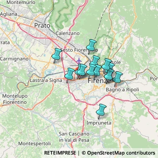 Mappa Viale 50142, 50142 Firenze FI, Italia (4.81429)
