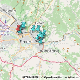 Mappa Via del Mezzetta, 50137 Firenze FI, Italia (2.43909)