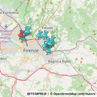 Mappa Via Mario Pratesi, 50135 Firenze FI, Italia (2.51545)