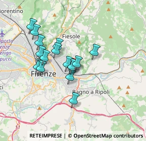 Mappa Via Mario Pratesi, 50135 Firenze FI, Italia (2.93625)