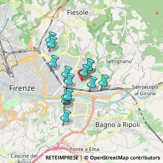 Mappa Via Mario Pratesi, 50135 Firenze FI, Italia (1.35143)