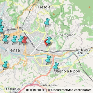 Mappa Via Mario Pratesi, 50135 Firenze FI, Italia (2.93182)