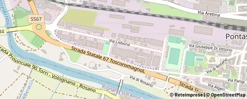 Mappa Pontassieve