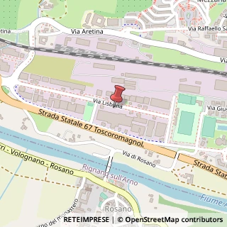 Mappa Via Lisbona, 15/B, 50065 Pontassieve, Firenze (Toscana)