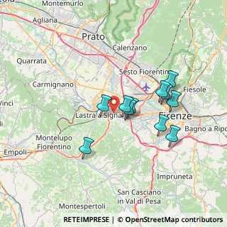 Mappa Via Livornese, 50018 Scandicci FI, Italia (6.12818)