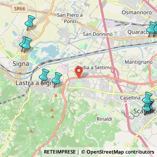Mappa Via Livornese, 50018 Scandicci FI, Italia (3.69364)