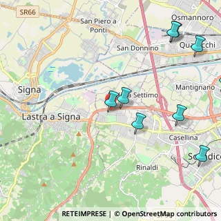 Mappa Via Livornese, 50018 Scandicci FI, Italia (3.05455)