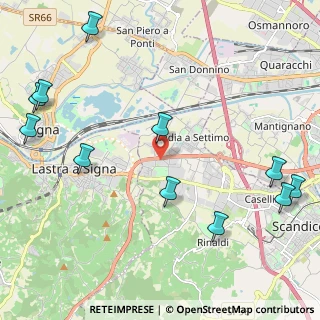 Mappa Via Livornese, 50018 Scandicci FI, Italia (2.93455)