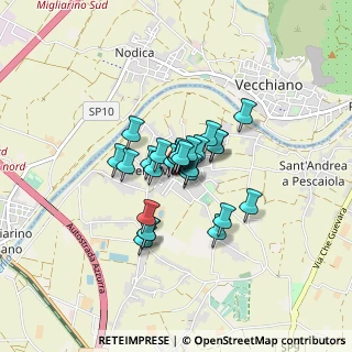Mappa Via del Popolo, 56010 San Giuliano Terme PI, Italia (0.51154)