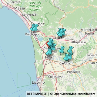 Mappa Via Carlo Marx San Martino a Ulmiano, 56017 Pontasserchio PI, Italia (10.09643)
