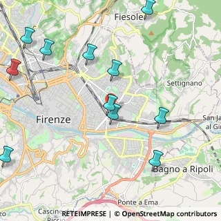 Mappa Via Fratelli Bandiera, 50137 Firenze FI, Italia (2.69)