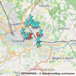 Mappa Via Fratelli Bandiera, 50137 Firenze FI, Italia (1.32615)