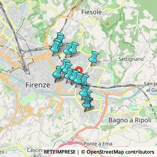 Mappa Via Fratelli Bandiera, 50137 Firenze FI, Italia (1.276)