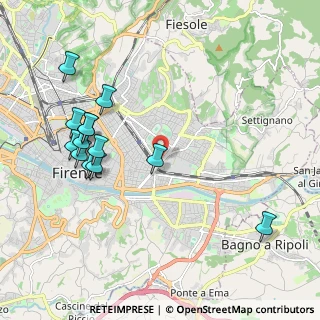 Mappa Via Fratelli Bandiera, 50137 Firenze FI, Italia (2.27)