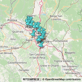 Mappa Via del Chiesino, 50142 Firenze FI, Italia (9.51133)