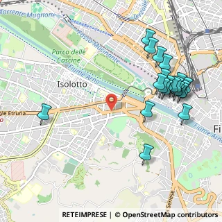 Mappa Via del Chiesino, 50142 Firenze FI, Italia (1.211)