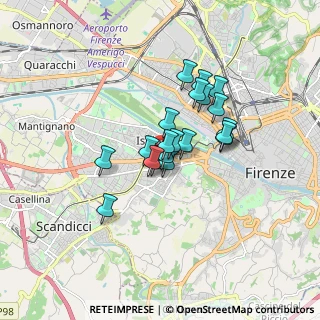 Mappa Via Baldassarre Franceschini, 50142 Firenze FI, Italia (1.2065)